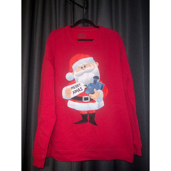Ugly Christmas Sweater Xmas Sweatshirt Crewneck Size XXl - Picture 1 of 3